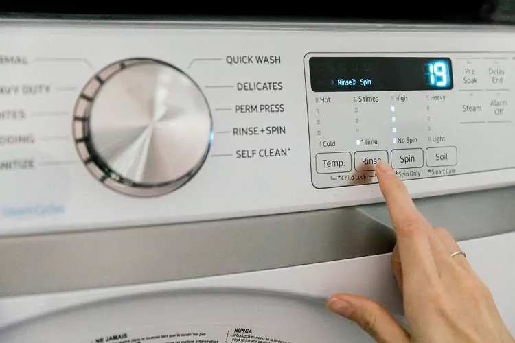 دمای مناسب ماشین لباسشویی
