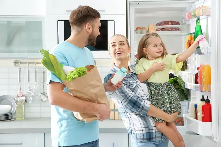 یخچال برای خانواده