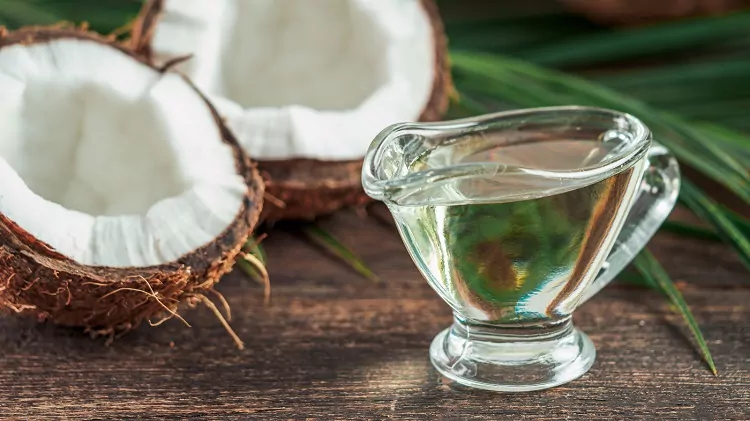 رنگ روغن نارگیل اصل