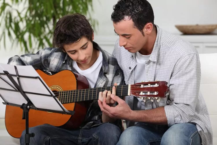 مدت زمان یادگیری گیتار