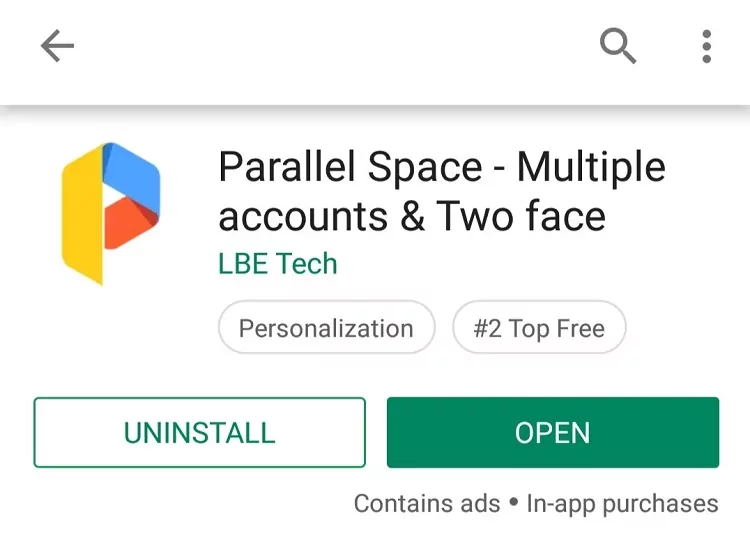 Parallel Space
