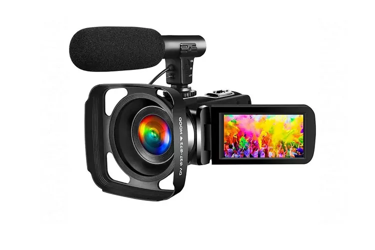 دوربین فیلم برداری مدل 4K Vlogging UHD 30M 30FPS 3 Inch