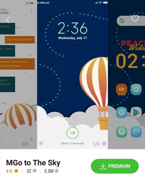 تغییر تم با استفاده از اپلیکیشن Themes