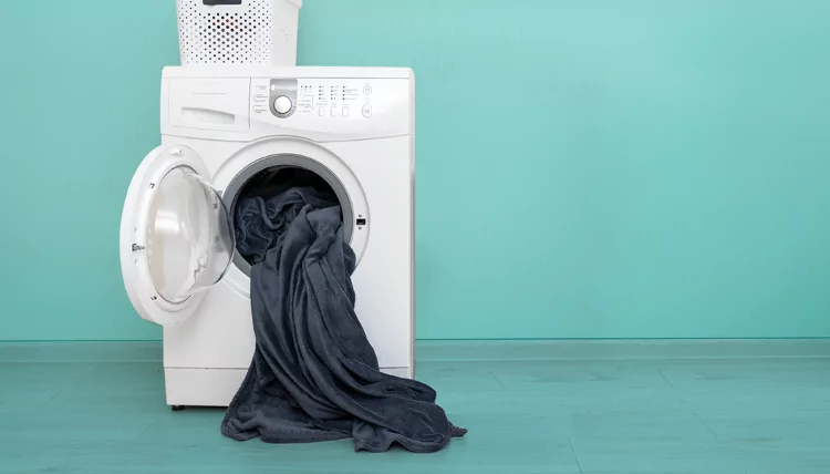 شستن پتو با ماشین لباسشویی